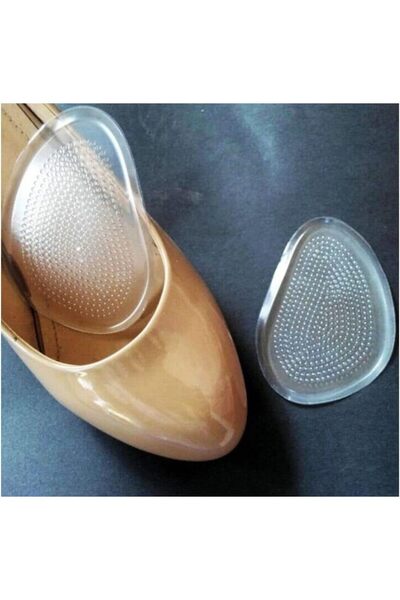 Kyrotech Şeffaf Topuklu Ayakkabı Kayma Önleyici Tabanlık, jel Kaymaz Ped, Kon...