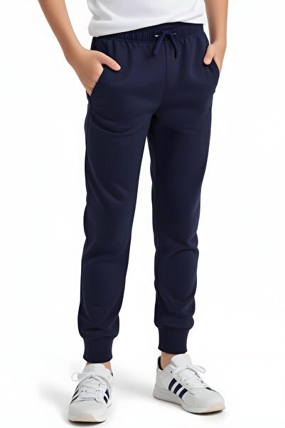 FYK KİDS 2'LÜ DÜZ BASKISIZ JOGGER ÇİFT CEPLİ ÇOCUK EŞOFMAN ALTI