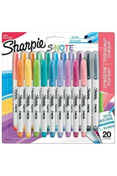 Sharpie Snote Creative Marker Mixed 20 Pack Bls 2139179