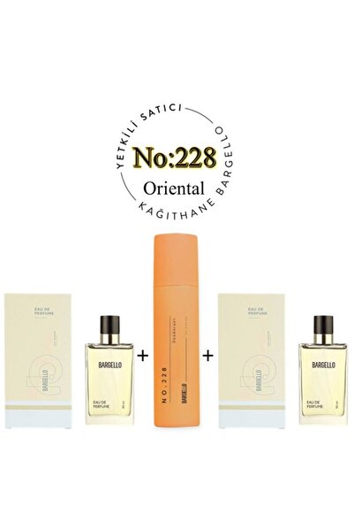 Bargello 228 + 228 Kadın Parfüm Edp 50 ml + No:228 Kadın Deodorant 150 ml - M...