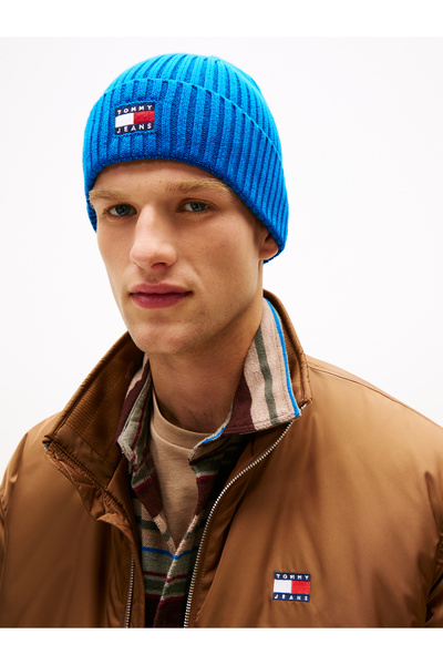 Tommy Hilfiger Tommy Hilfiger Men Vibrant Indigo Heritage Core Beanie