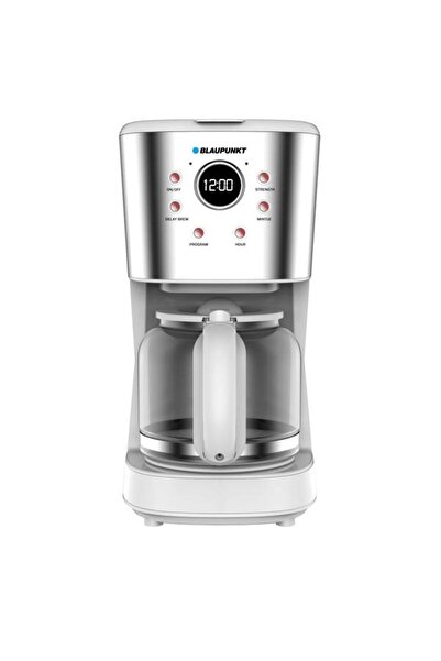 Blaupunkt Cafetiera CMD802WH, 1.5 L, 900 W, Oprire automata (Argintiu)