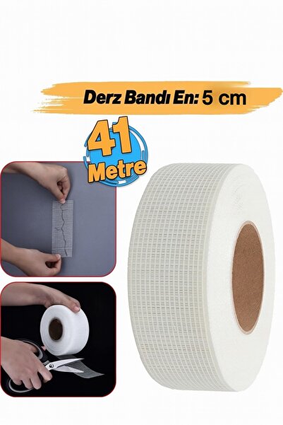 SOLESTAR Yapışkanlı Sıva Yalıtım Montalama Derz Bandı 48 mm x 45 yards.