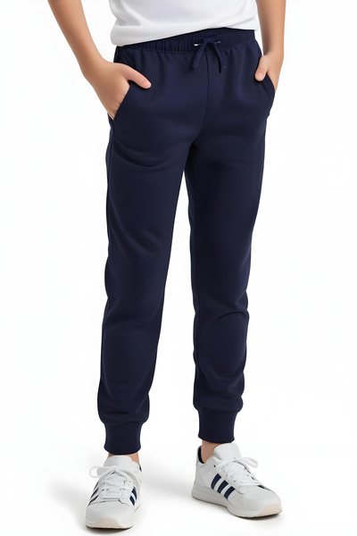 FYK KİDS 2-Pack Flat Printed Jogger Double Pocket Children's Track Pants