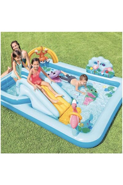 Intex Piscină gonflabilă Jungle Adventure, 244 x 198 x 71 cm, 57 l