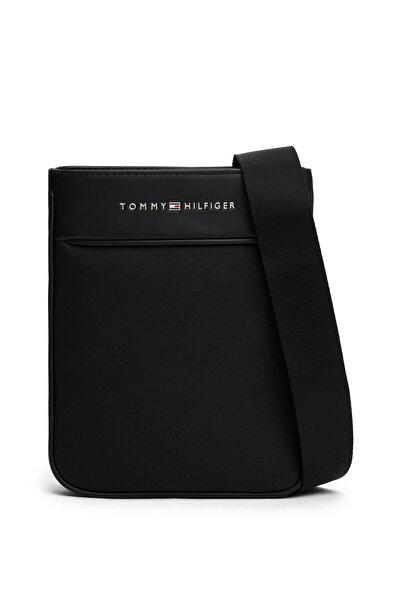 Tommy Hilfiger Tommy Hilfiger Men Black Foundation Mini Crossbody Reporter Bag