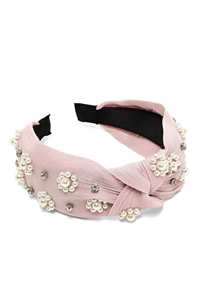 R&B عصابة رأس مزينة باللؤلؤ