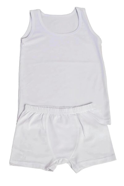 emosavm Boy's White Suit 514