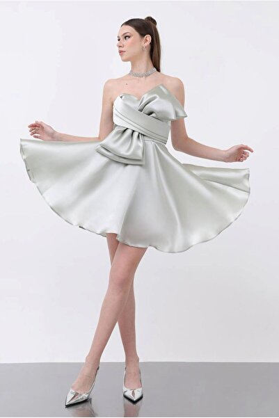 DNS MİNİ SATEN ELBİSE