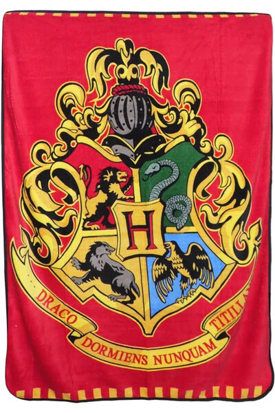 Harry Potter Red coral fleece, polar blanket 120x150cm