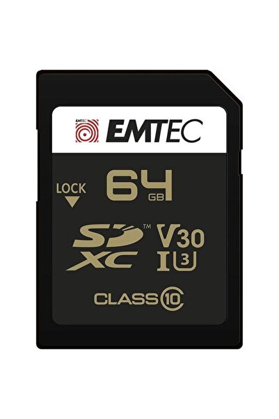 Emtec Card de memorie SpeedIN PRO, 64 GB, SDXC, UHS-I U3, V30