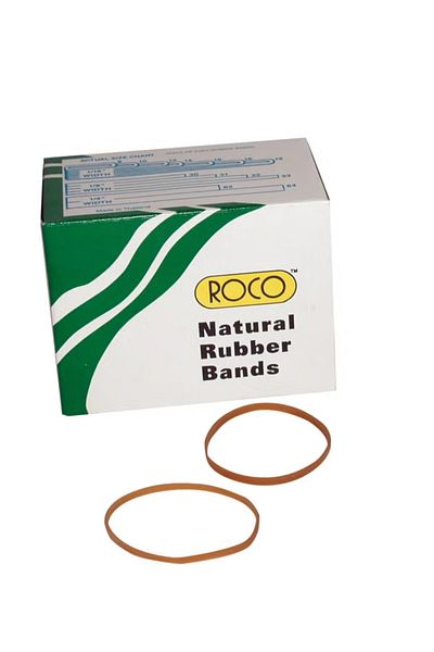 Roco Natural Rubber Bands #33 – 0.25 lb