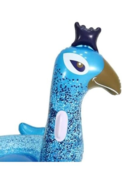 BESTWAY Inflatable Ride On Pretty Peacock Pool Float Lilo