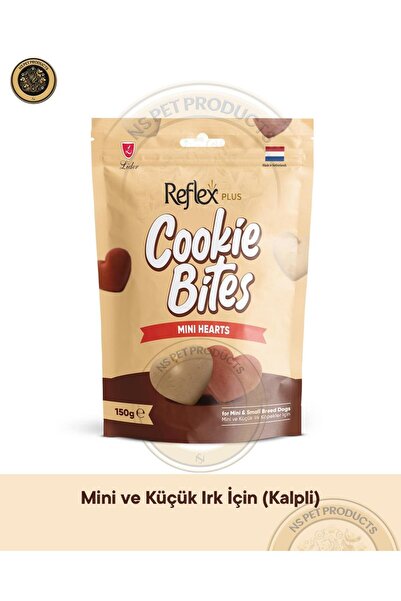 Reflex Cookie Bites Mini Hearts 150gr Köpek Ödül Maması