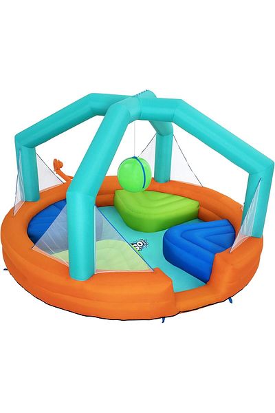 BESTWAY H2Ogo Dodge & Drench Water Park 450 X 268cm, 53383, Multicolor
