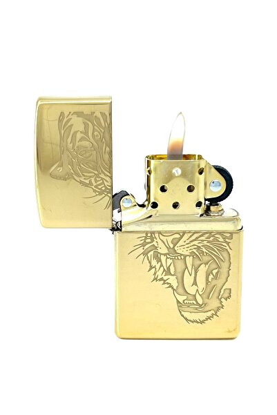 Zippo Fierce Tiger - Vahşi Kaplan Dizayn Çakmak