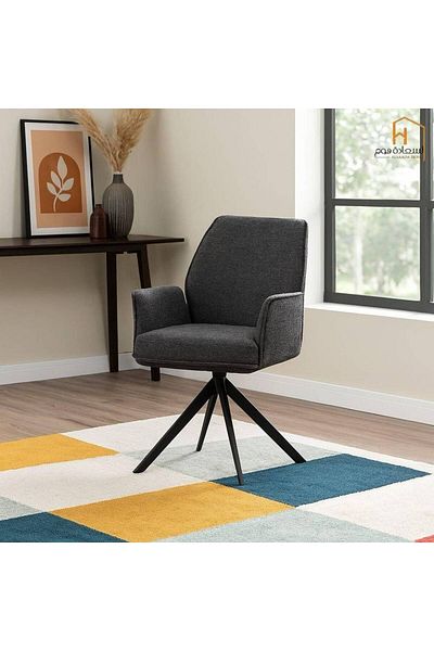 Al Saada Home Bouclé Single Chair - Beige