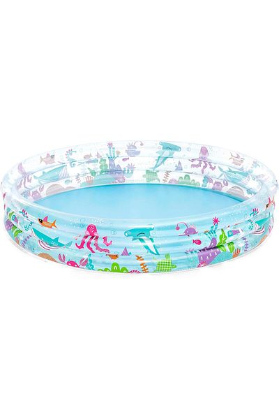 BESTWAY Deep Dive Play Pool 6' x H13"/1.83m x 33cm, Outdoor & Indoor Relaxation & Play, Kiddie Play