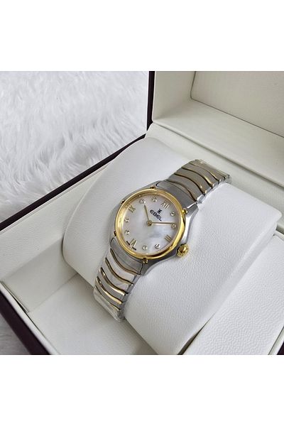 Watch Apple Women's High Quality Watch, Steel Strap with Gold Frame, with Accessories