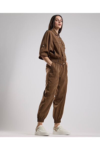 R&B بنطال رياضي سادة مع خصر برباط