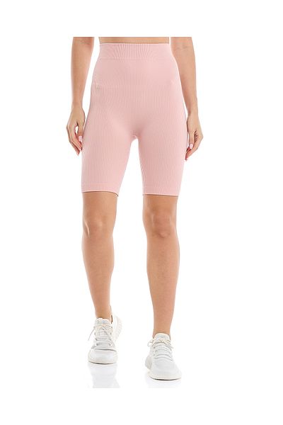R&B Ribbed Biker Shorts