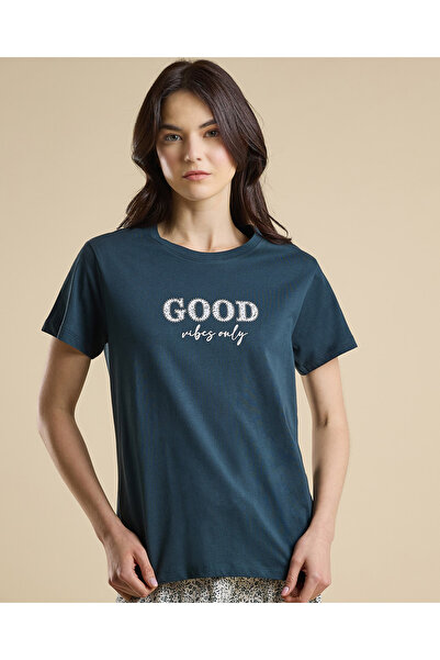 R&B طقم بيجامة مطبوع