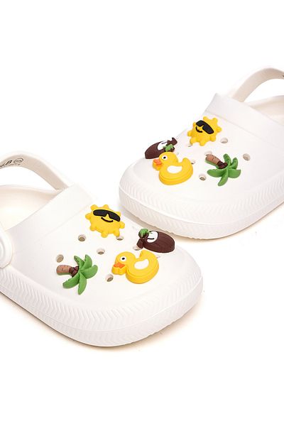 R&B Jibbitz Slingback Clogs