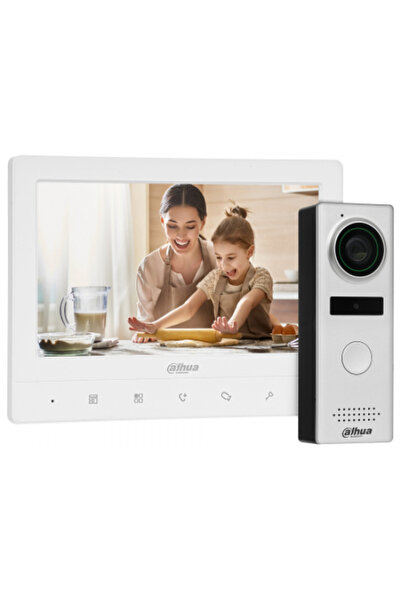 DAHUA Dhı-kta02 Analog Villa Kit 7ınc Tft Ekran - Beyaz