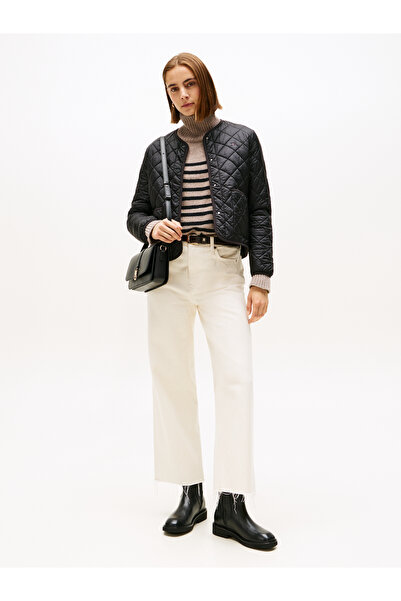 Tommy Hilfiger Tommy Hilfiger Women Black Lightweight Water Repellent Padded Quilted Jacket