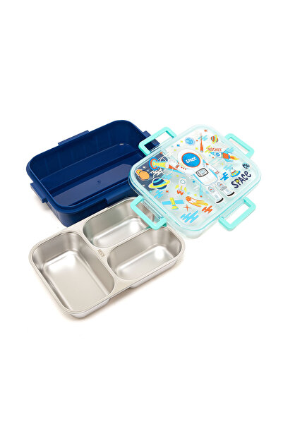 R&B Space Print Bento Lunch Box