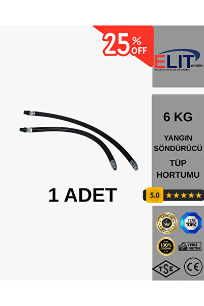 ELİTyangın METROPOL 6 KG YANGIN SÖNDÜRME TÜPÜ HORTUMU YEDEK PARÇA