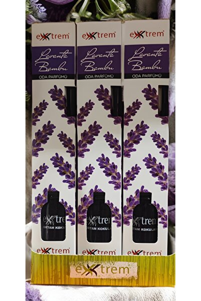 Extrem BAMBU ÇUBUKLU ODA PARFÜMÜ LAVANTA 1 adet