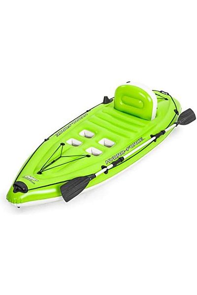 BESTWAY Hydro-Force Koracle Inflatable Fishing Kayak Set GREEN 65097