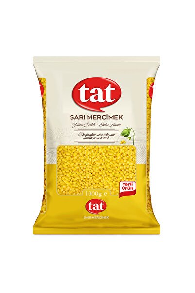 Tat Sarı Yaprak Mercimek 1000 g