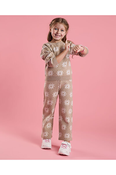 R&B مجموعة ملابس مطبوعة بالزهور