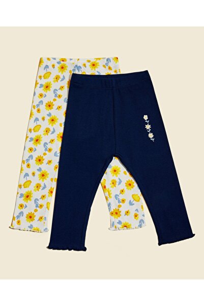 R&B 2 Pack Leggings with Elastic Waist
