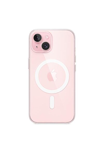 Apple Carcasă transparentă MXRK 3 ZM/A cu MagSafe pentru iPhone 15 (transparentă)