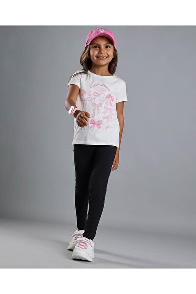 R&B Solid Leggings with Elastic Waist