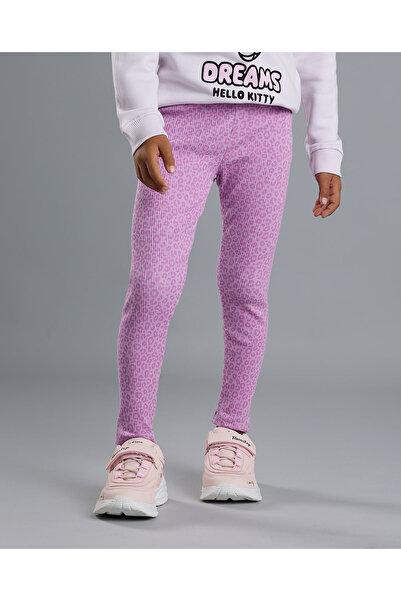 R&B 2 Pack Printed Leggings with Elastic Waist