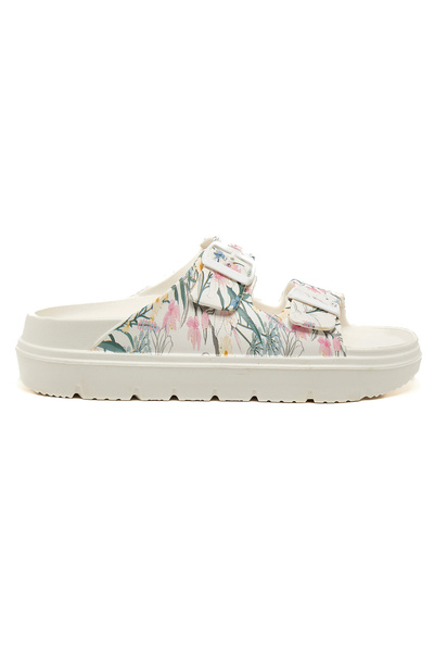 R&B Printed Comfort Sandals