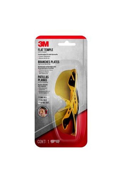 3M Polycarbonate Flat Temple Safety Eyewear
