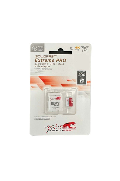 Genel Markalar SolidFast 64 GB MicroSD Kart - 64GB Hafıza Kartı Adaptörlü