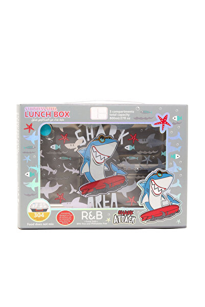 R&B Printed Bento Lunch Box