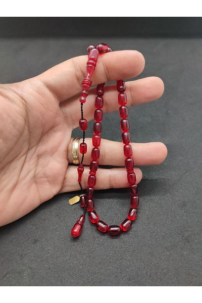 İskeçe Exclusive There Is No Other Place!!! Furkan Gül Master Artifact Ringed Imame Hand Boy Yemeni Dice Amber Certified 8327