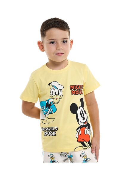 R&B Mickey & Friends Print Clothing Set