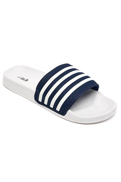 R&B Striped Slides