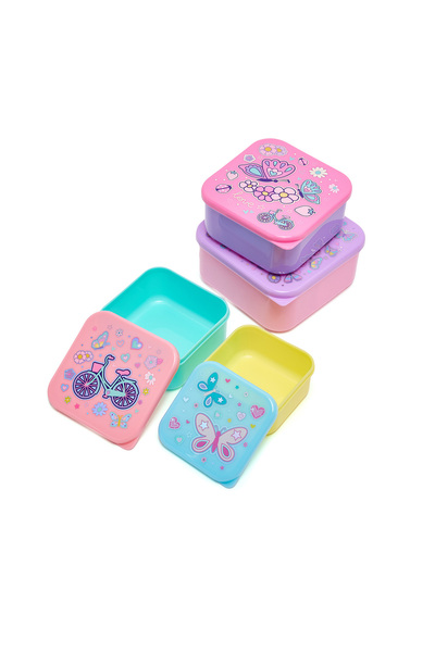 R&B مجموعة من 4 صناديق تخزين