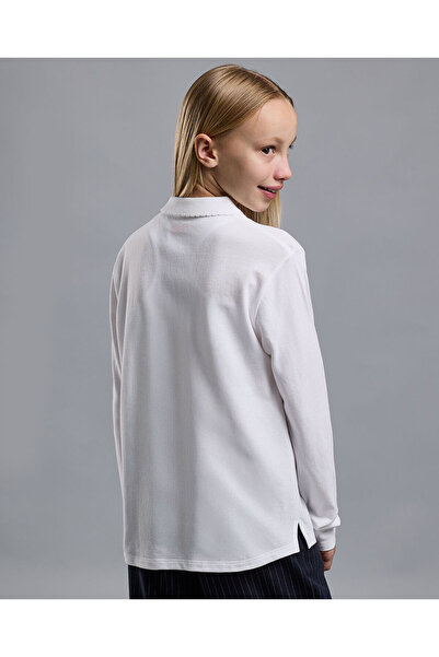 R&B 2 Pack Solid Polo T-Shirts with Long Sleeves