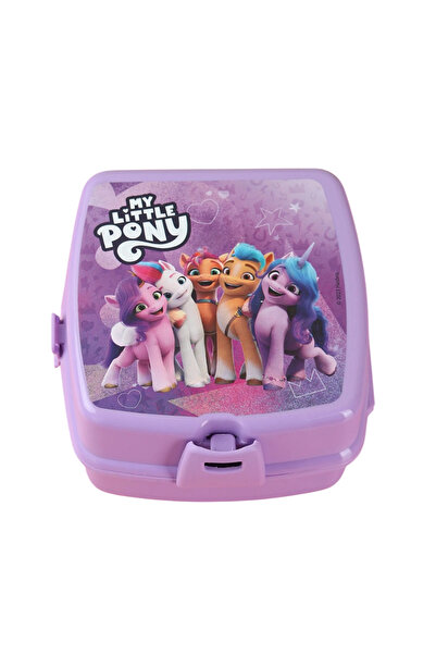 eseoffice MY LİTTLE PONY Kendinden Kaşıklı 4 Bölmeli 2 Katlı Beslenme Kutusu ...
