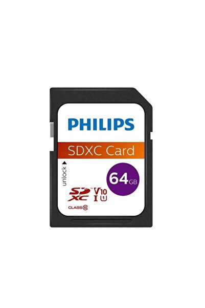 Philips Card de memorie FM64SD55B/00, SDXC, 64GB, Clasa 10, UHS-I U1